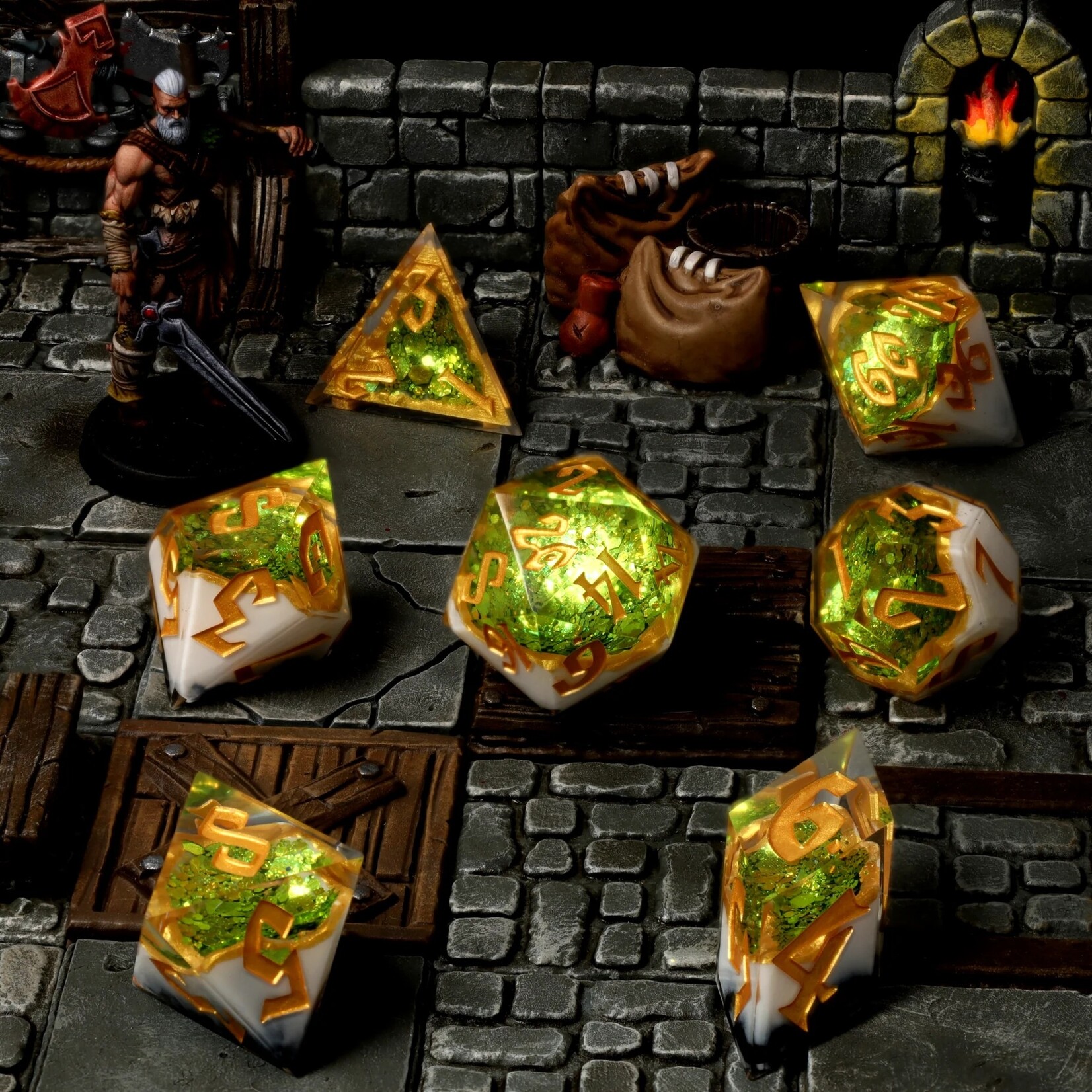 Glass Staff Crit Stones Gem of the Wilds