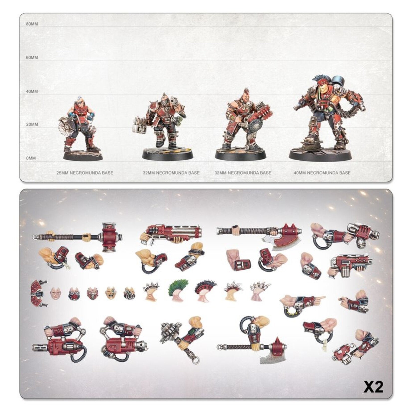 Games Workshop Necromunda: Goliath Underhive Crew