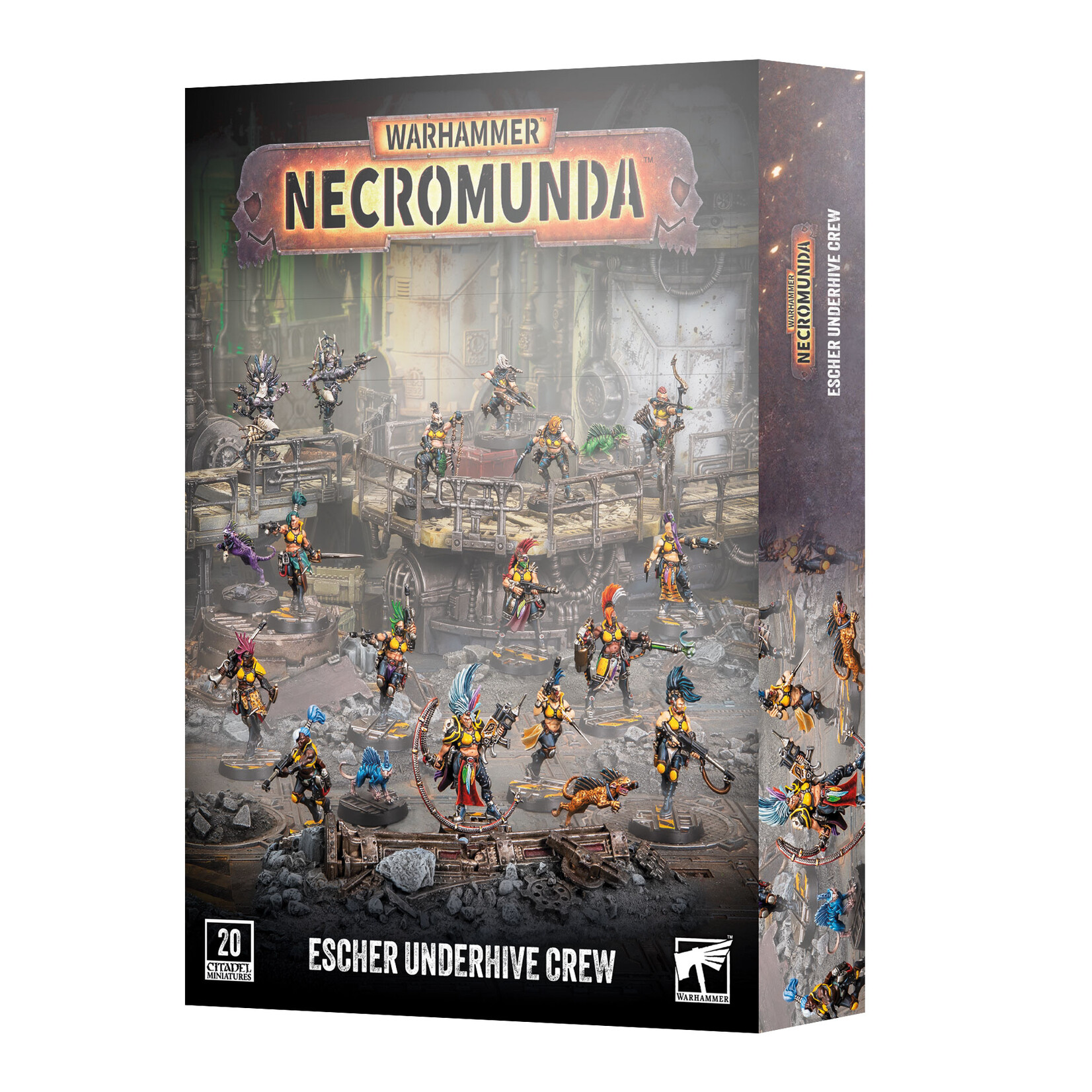 Games Workshop Necromunda: Escher Underhive Crew
