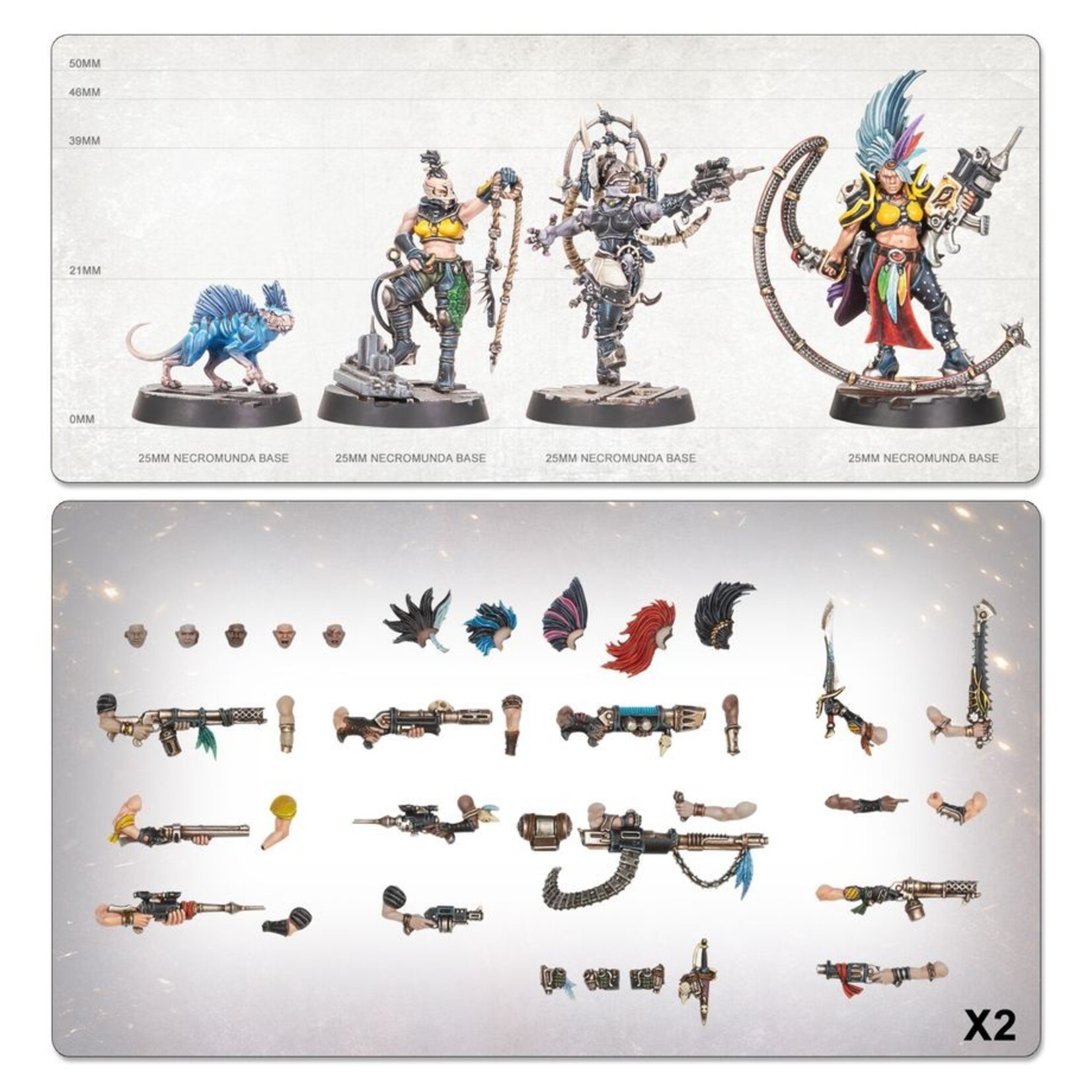 Games Workshop Necromunda: Escher Underhive Crew