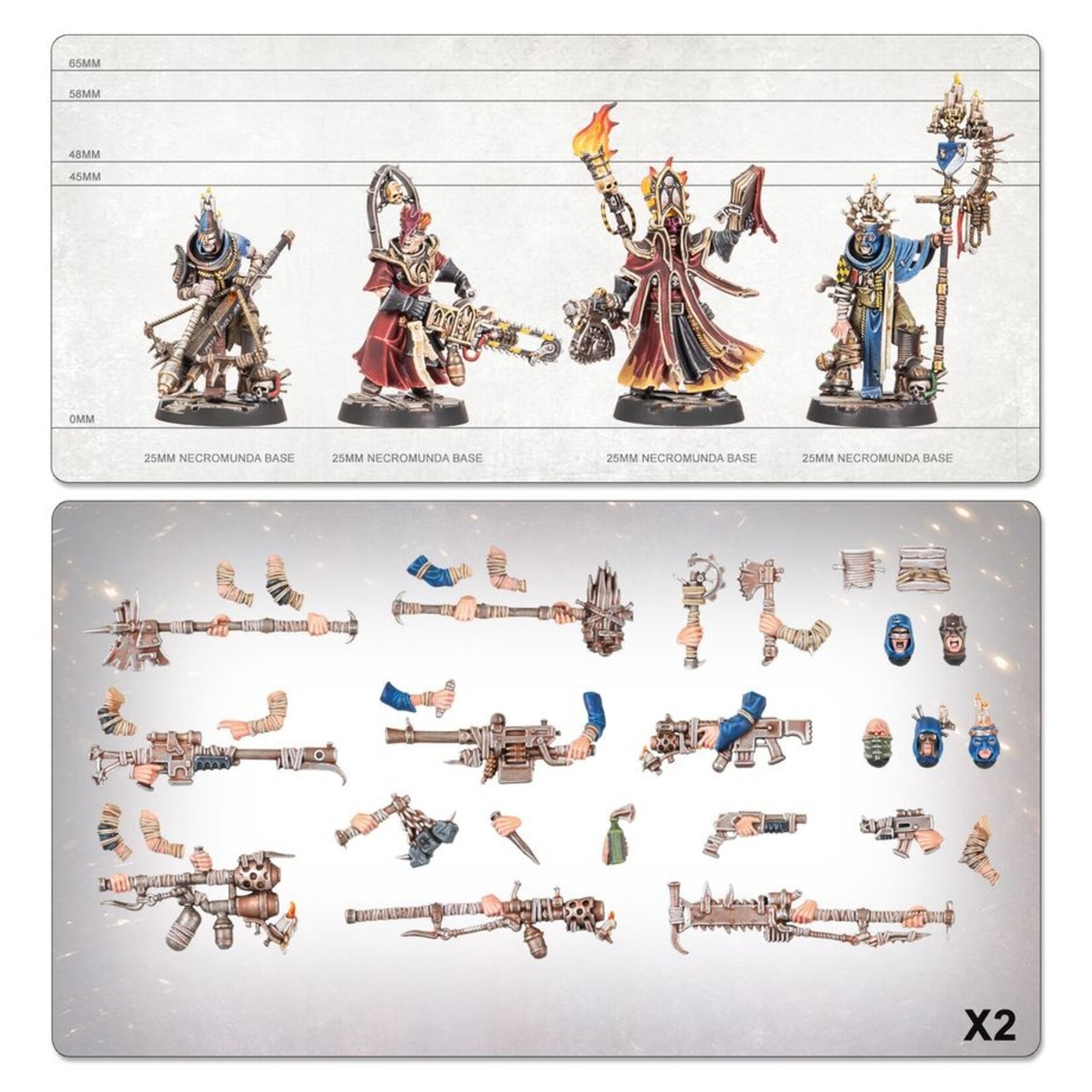 Games Workshop Necromunda: Cawdor Underhive Crew