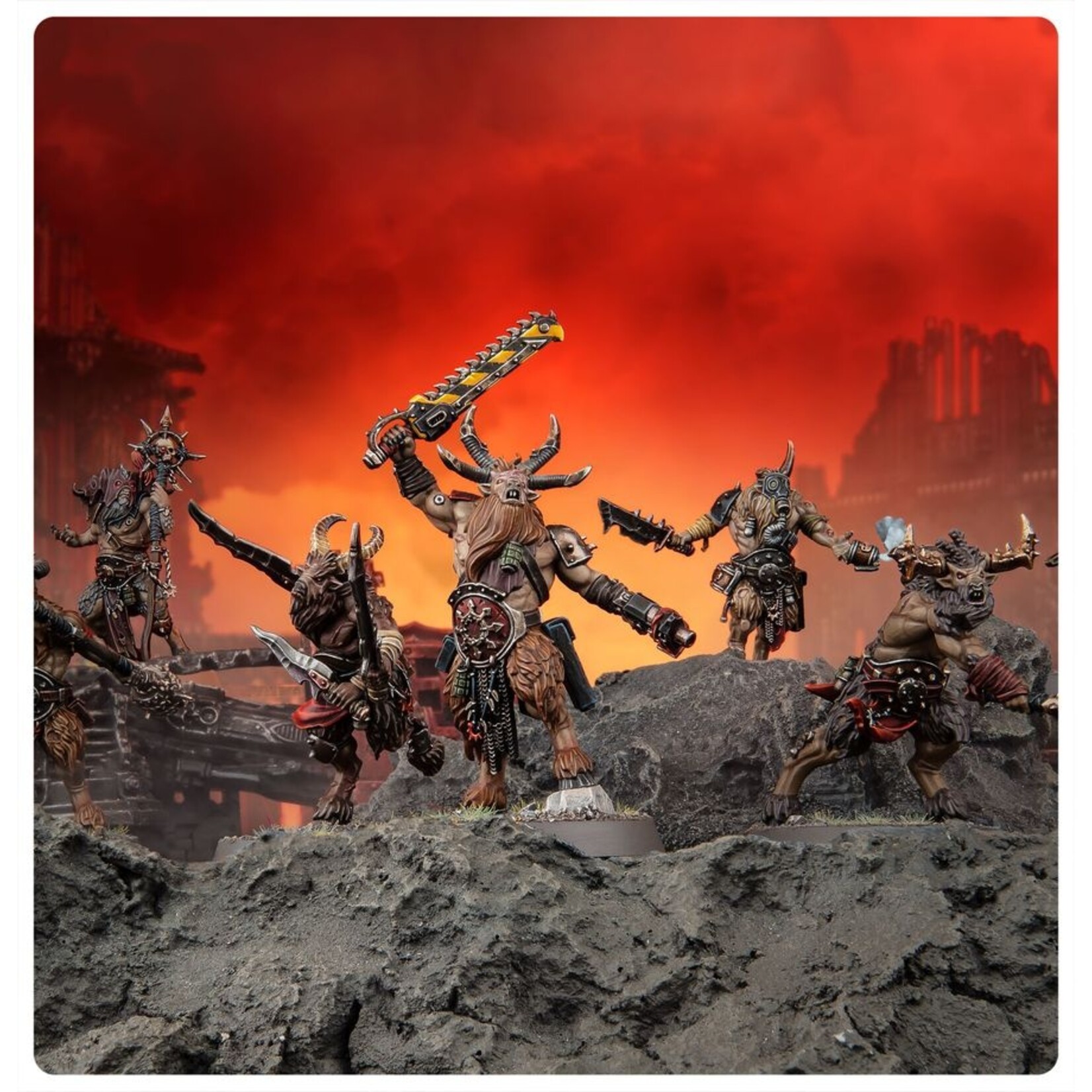 Games Workshop Chaos Space Marines Fellgor Beastmen