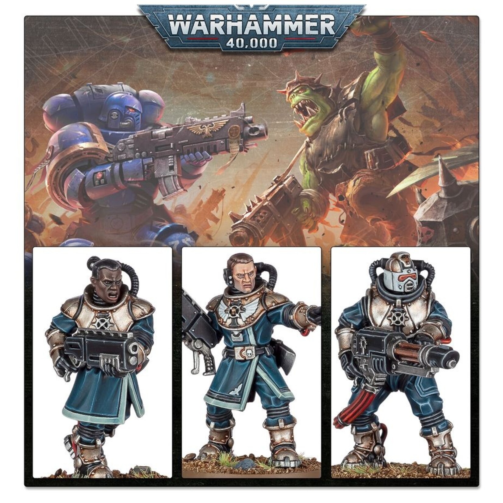 Games Workshop Imperial Agents Imperial Navy Breachers
