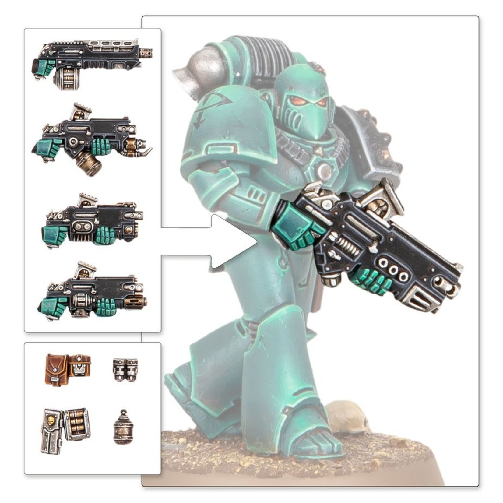 Games Workshop Legiones Astartes: Combi-Weapon + Shotgun Upgrades