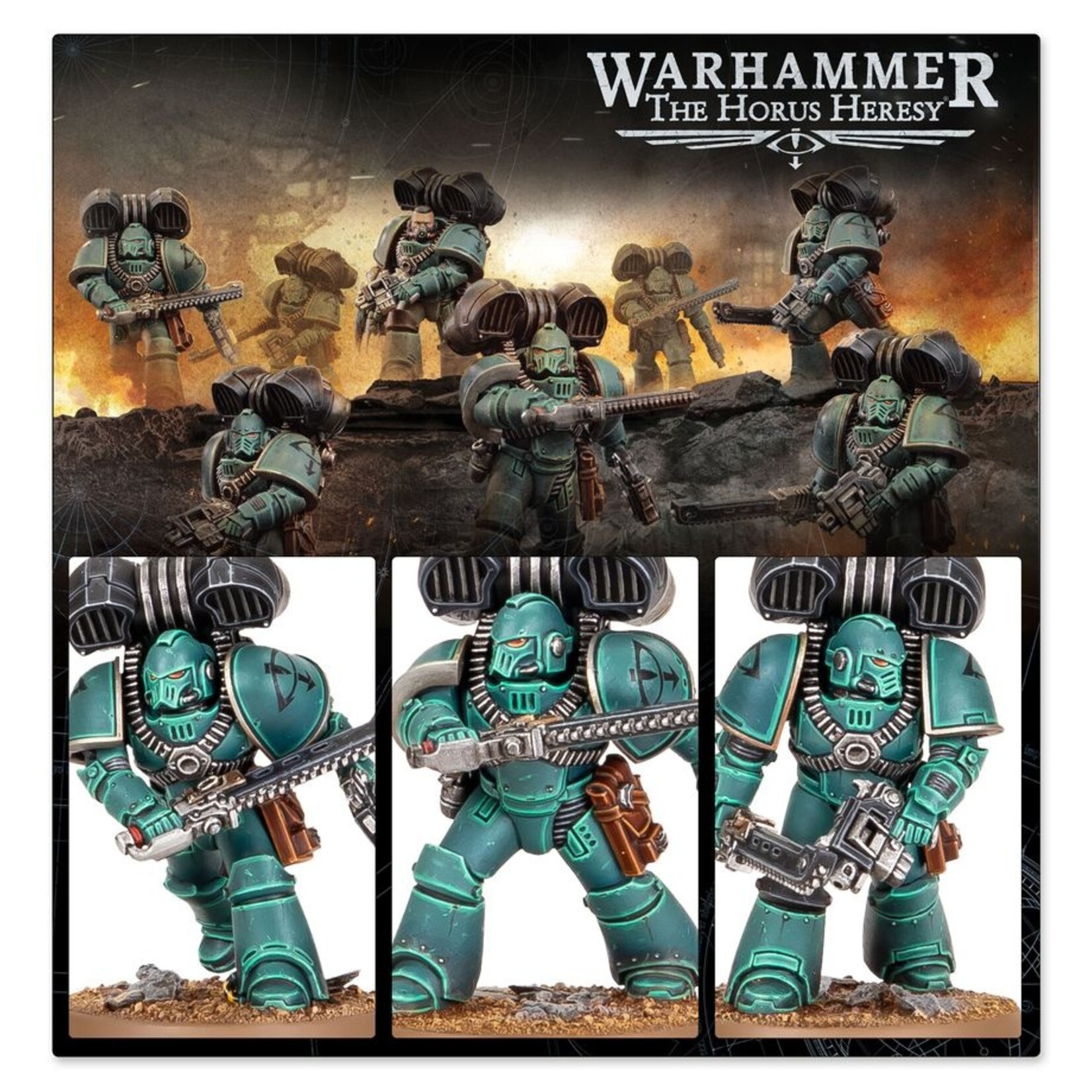 Games Workshop Legiones Astartes: MKIV Assault Squad