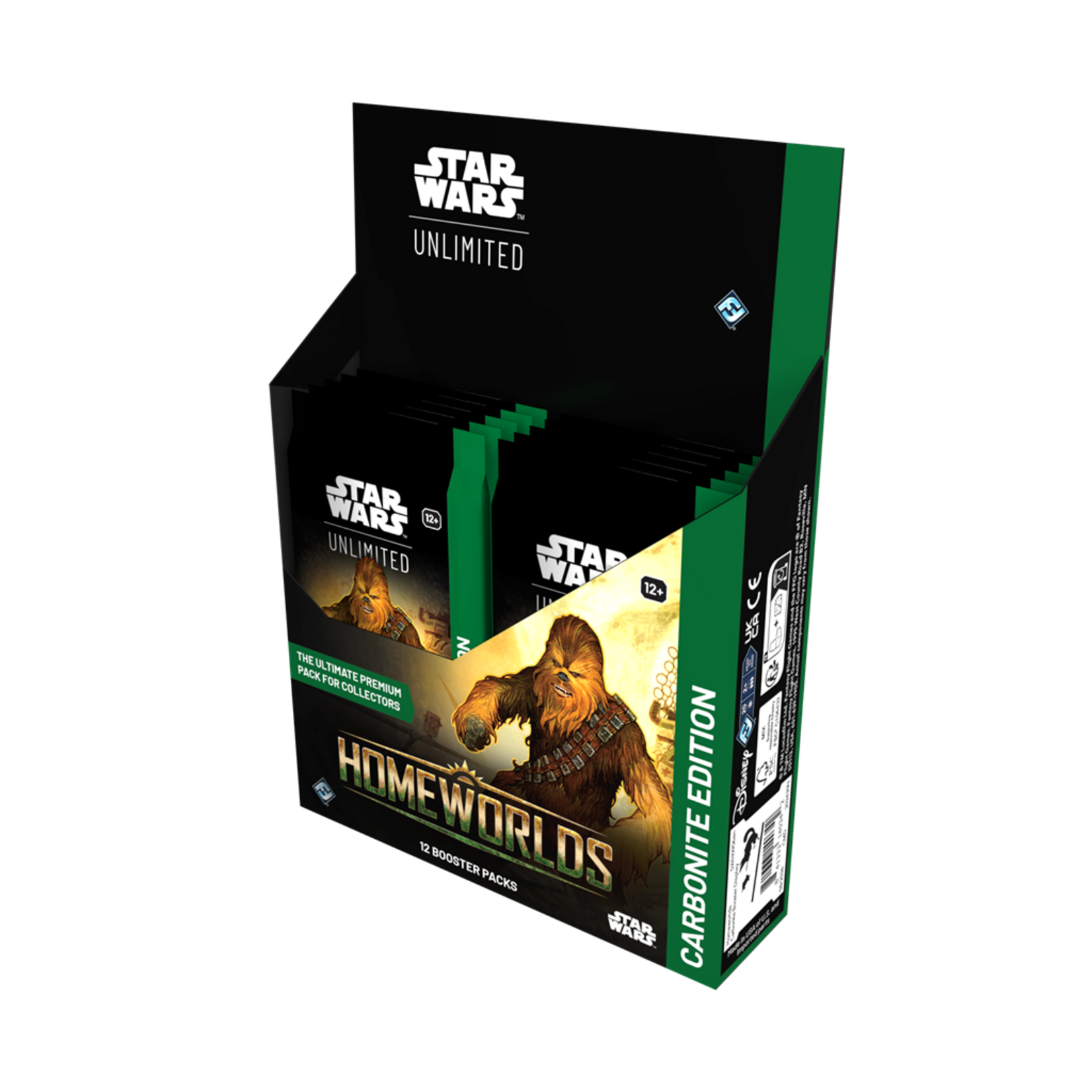 Fantasy Flight Games SWU Homeworlds: Carbonite Booster Display (Pre-order)
