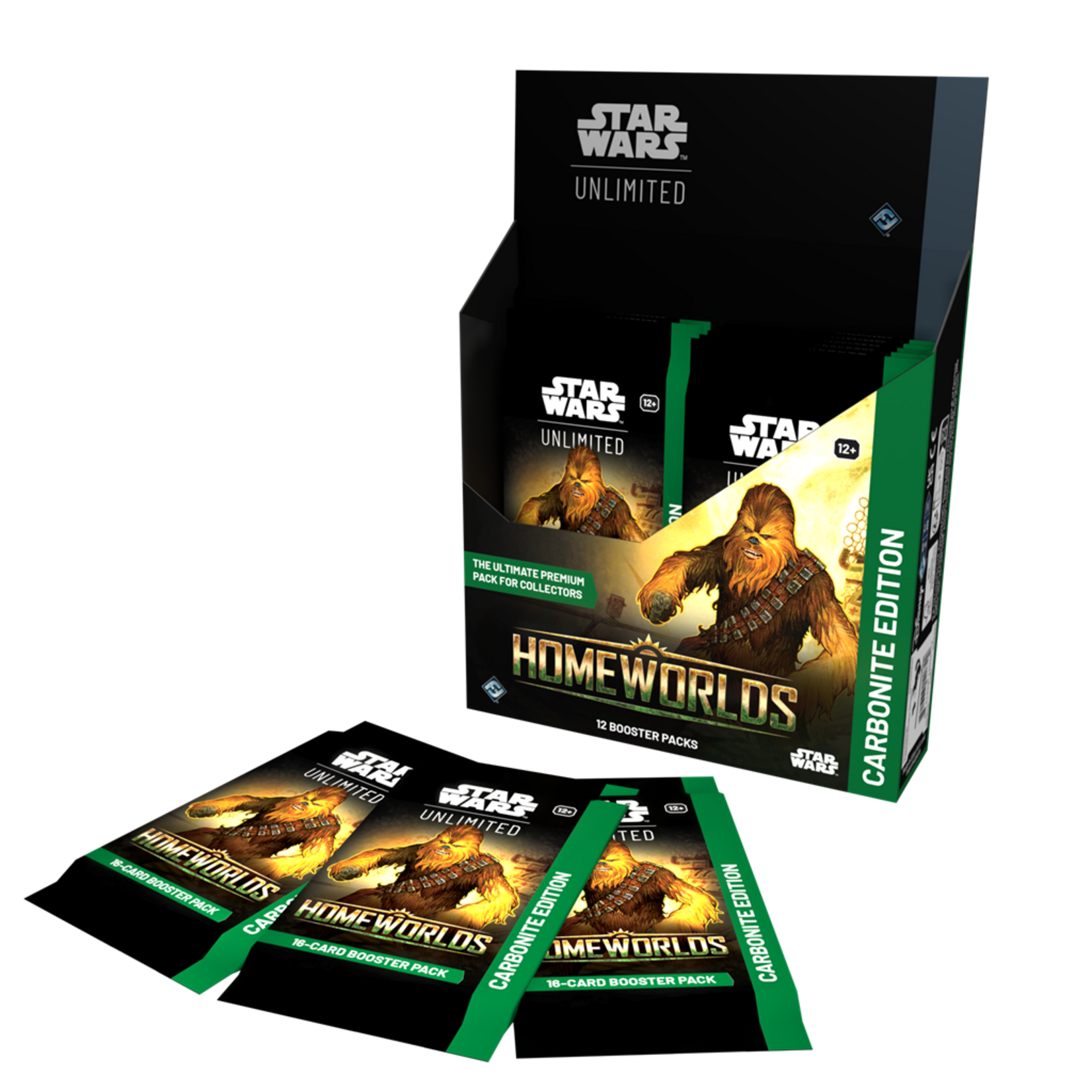 Fantasy Flight Games SWU Homeworlds: Carbonite Booster Display (Pre-order)