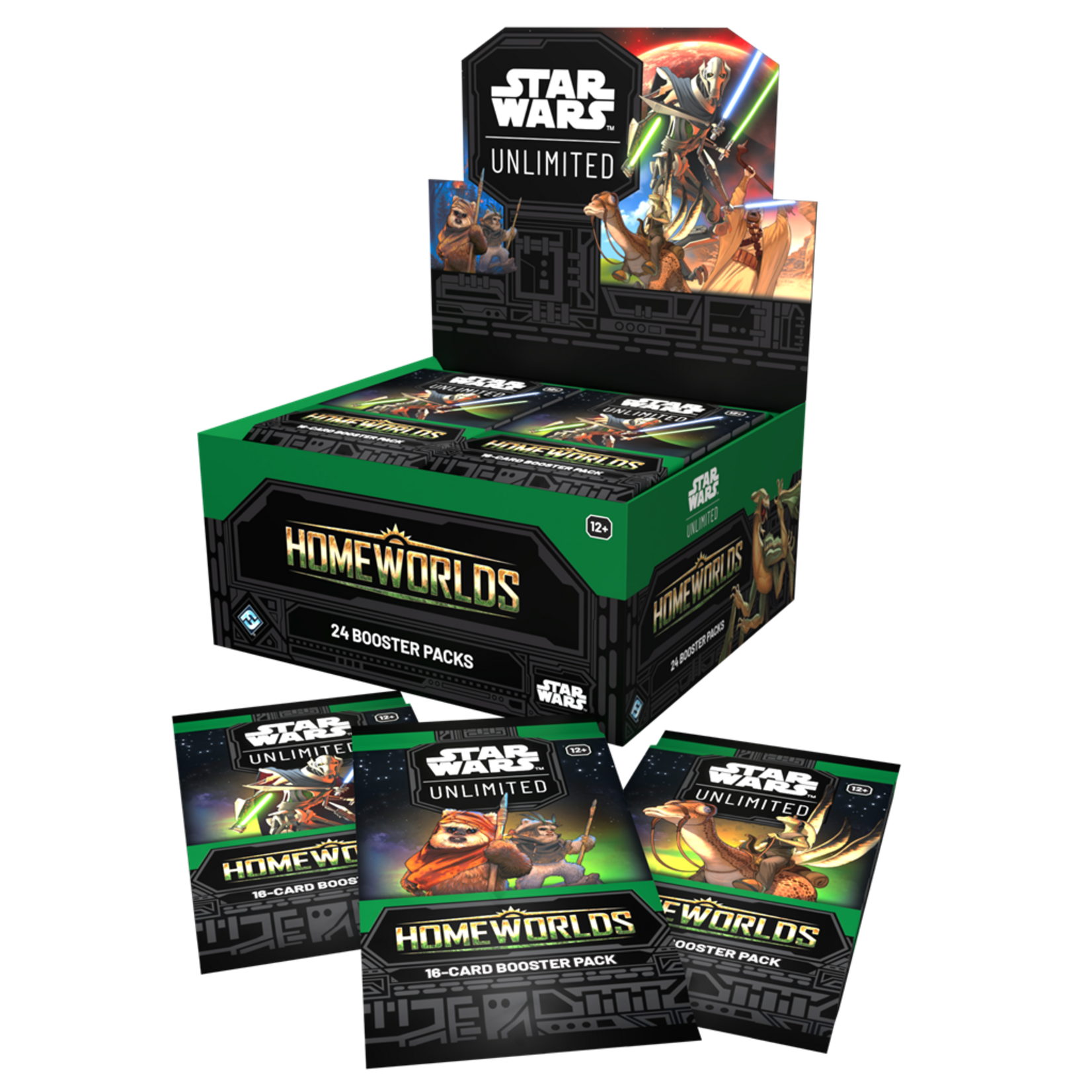 Fantasy Flight Games SWU Homeworlds: Case of 6 Booster Displays (Pre-order)