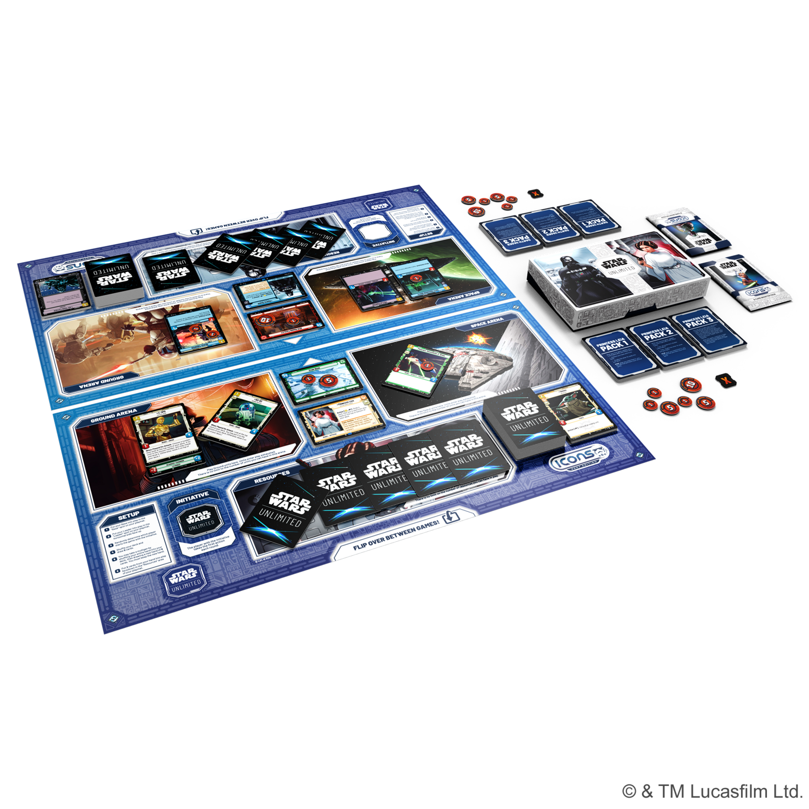 Fantasy Flight Games SWU Icons 2027: Starter Box (Pre-order)