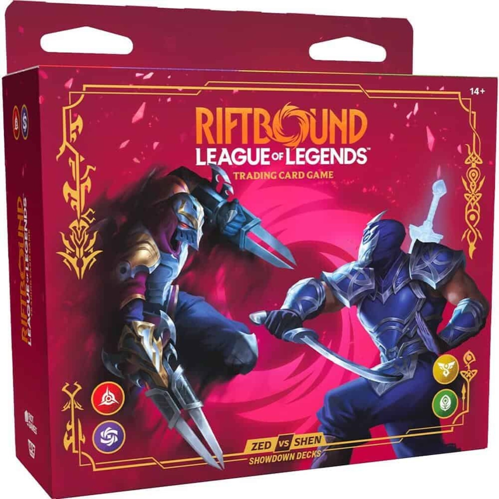 Riot Games Riftbound Vendetta: Showdown Deck Zed vs Shen (EN)