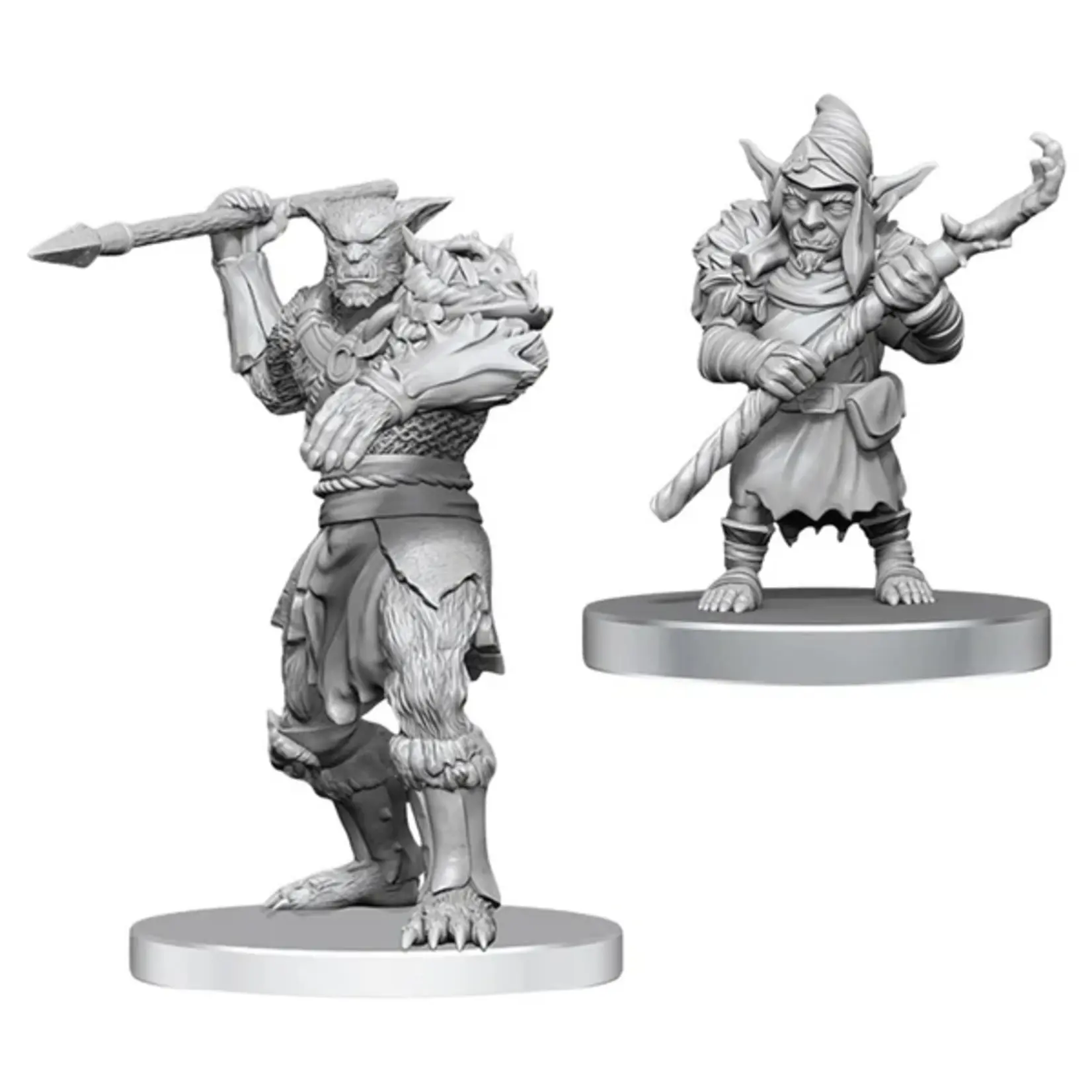 Wizkids D&D Nolzur's Marvelous Miniatures Bugbear Stalker & Goblin Hexer