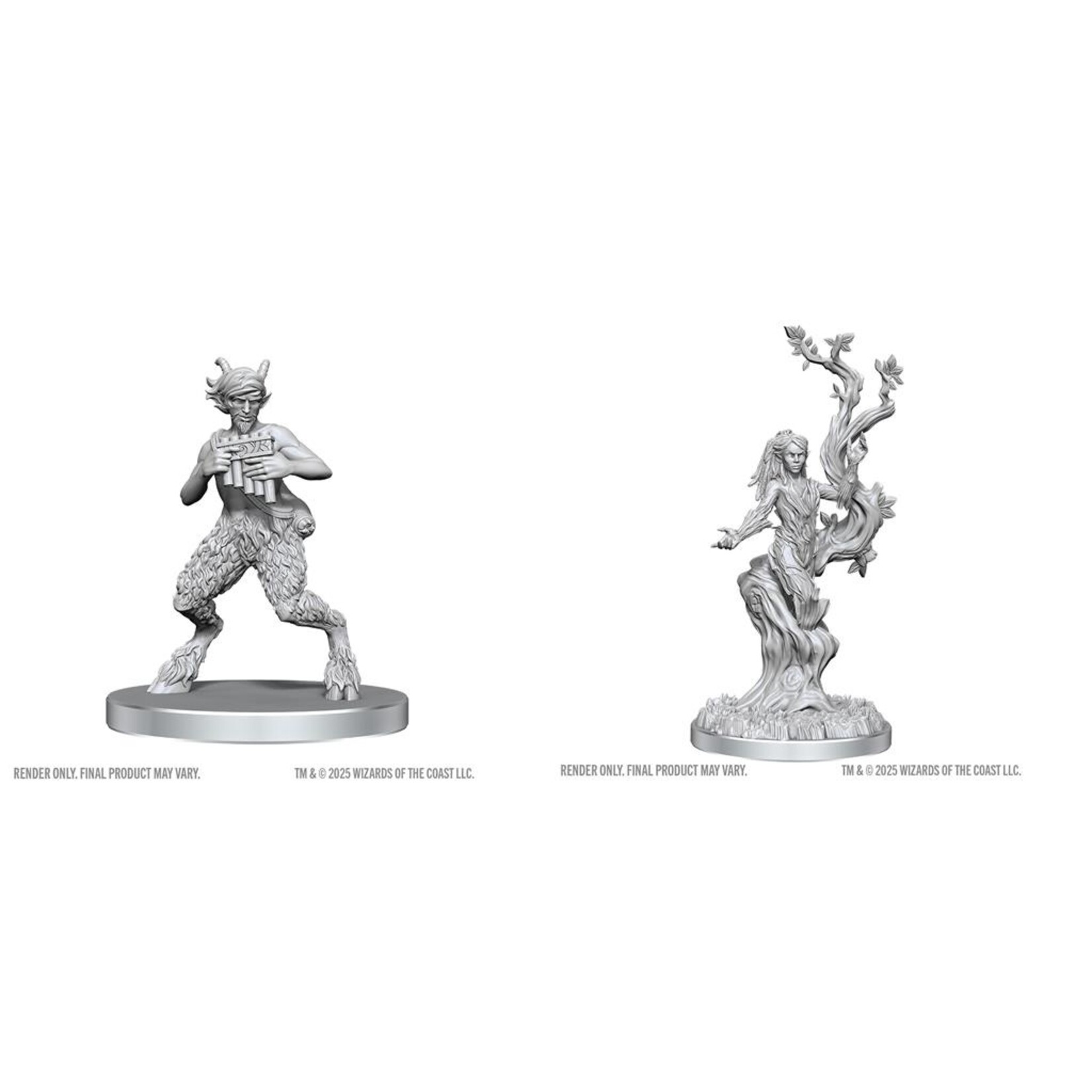 Wizkids D&D Nolzur's Marvelous Miniatures Satyr and Dryad 2