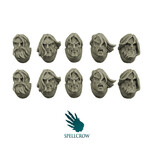 Spellcrow Space Knights Heads with Long Hair