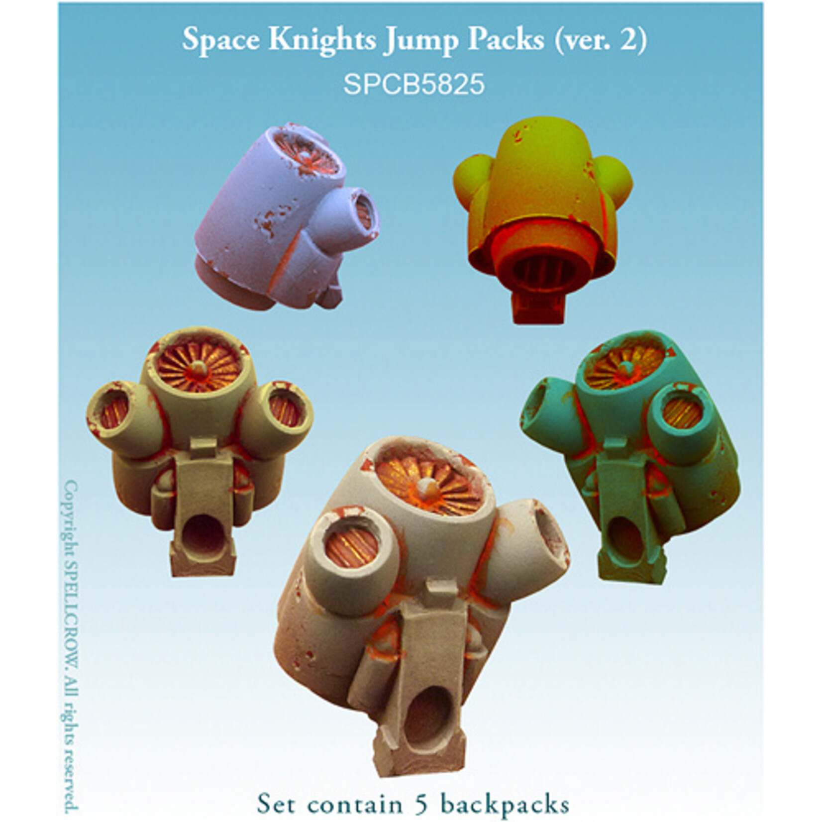 Spellcrow Space Knights Jump Packs (ver. 2)