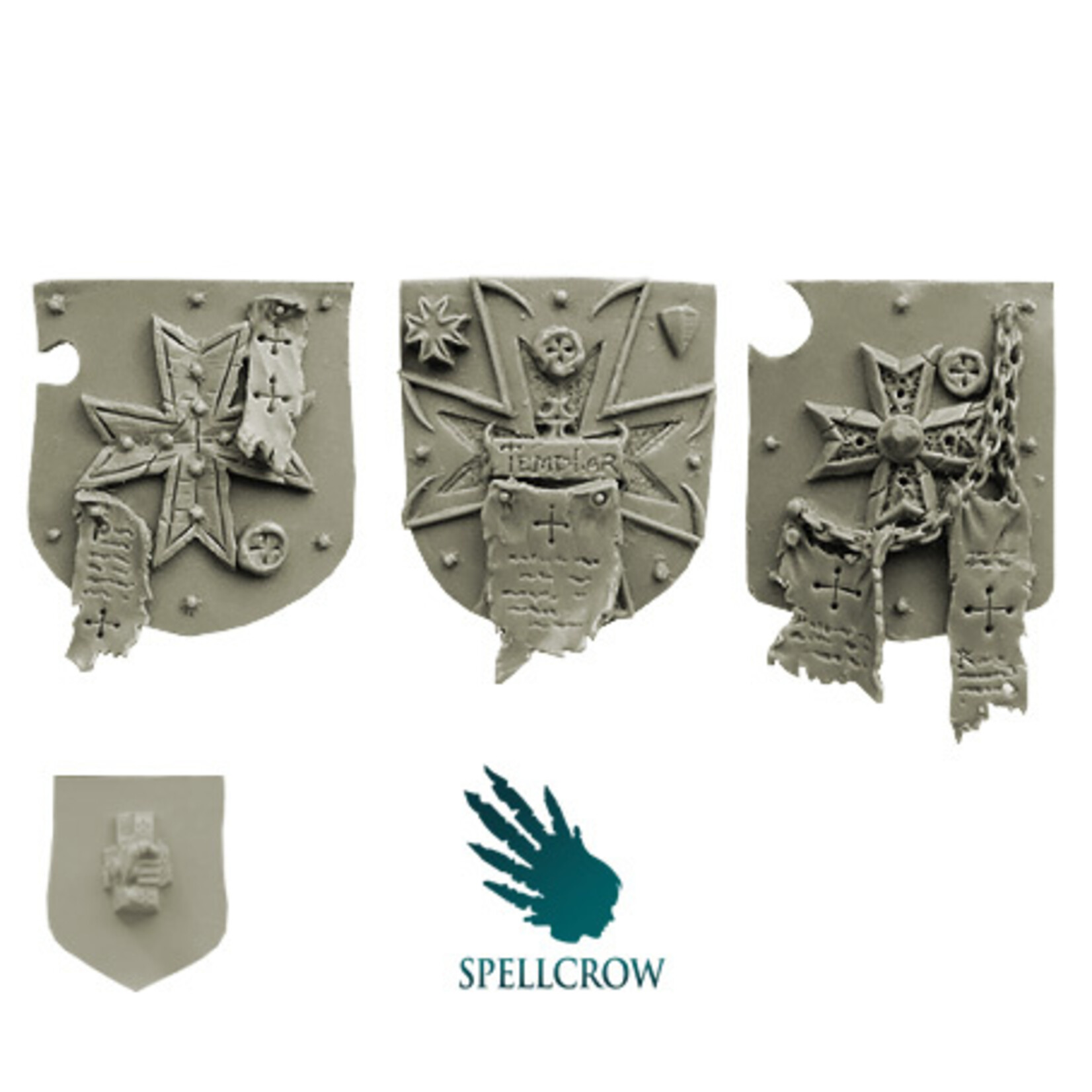 Spellcrow Templars Heavy Large Shields (ver. 2)