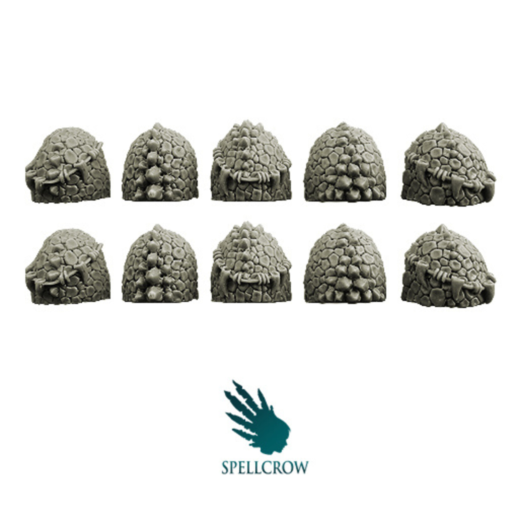 Spellcrow Salamandra / Dragons Knights Shoulder Pads (ver. 1)
