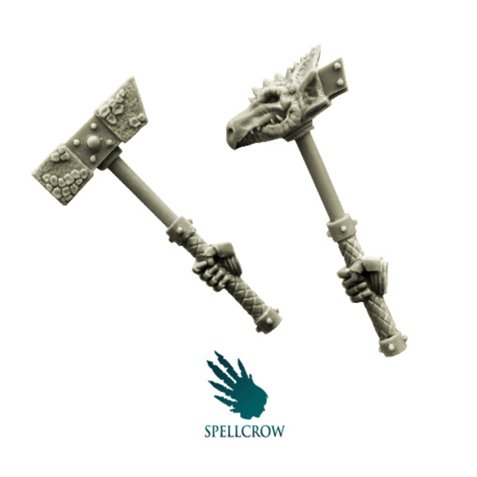 Spellcrow Salamandra / Dragons Knights Hammers with Hands