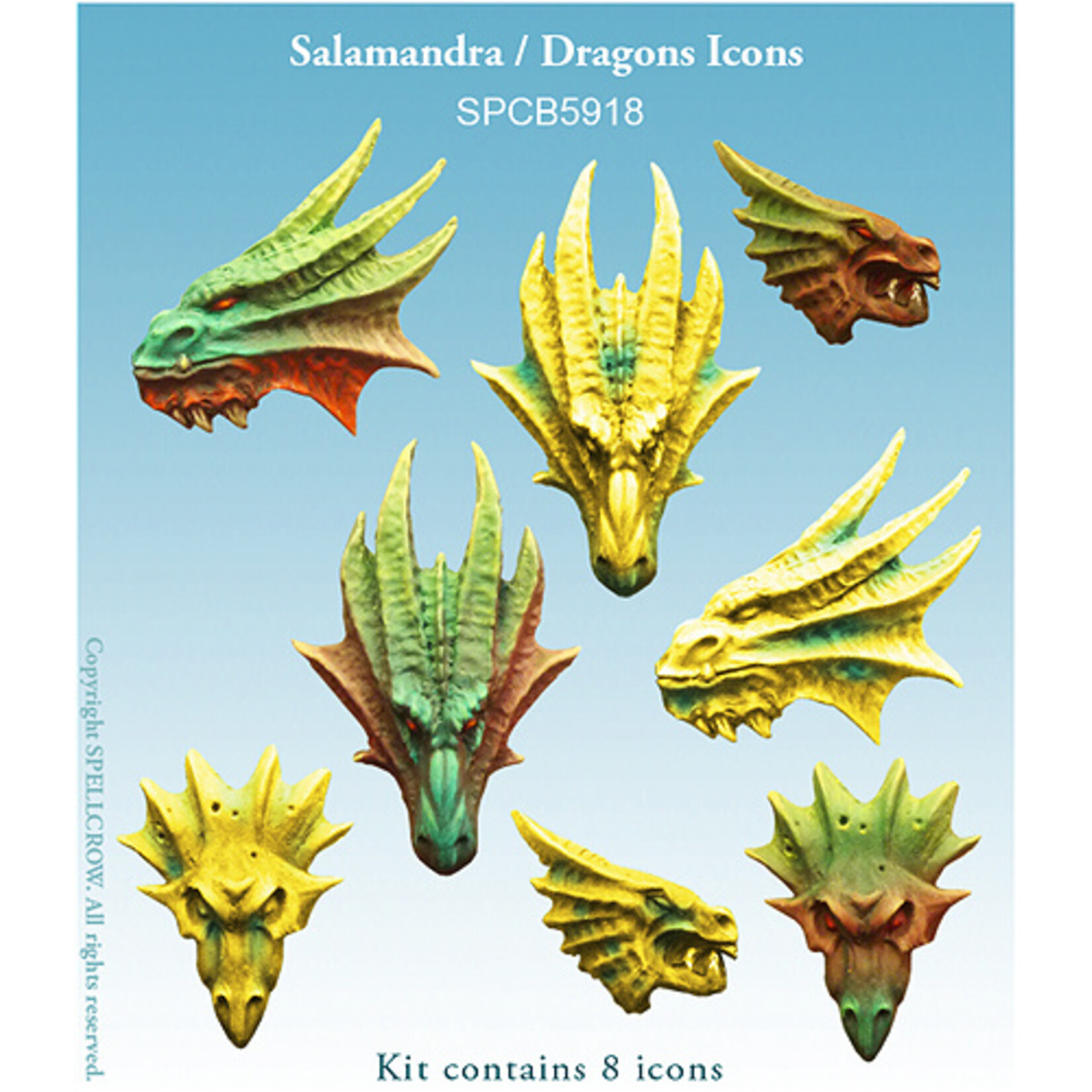 Spellcrow Salamandra / Dragons Icons