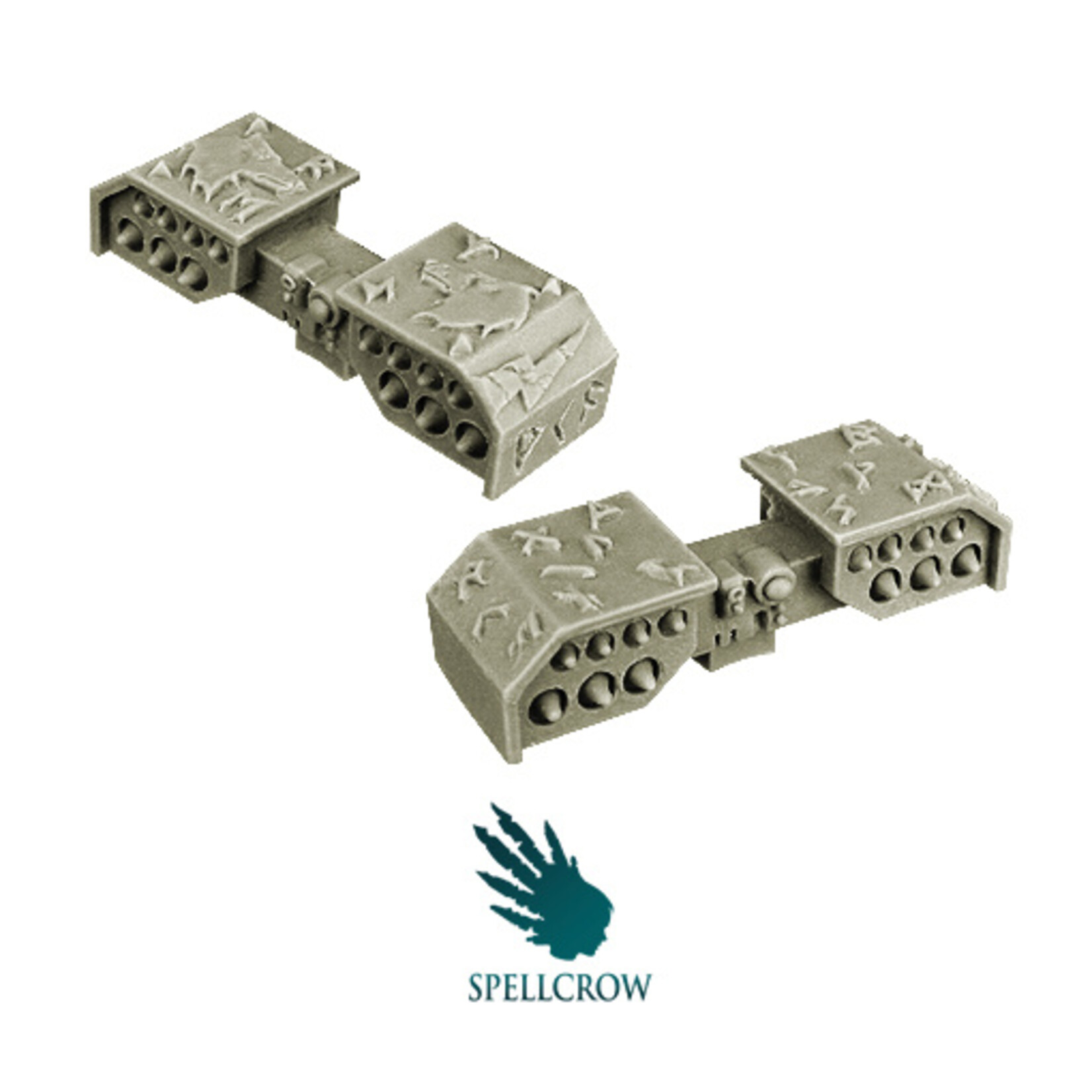 Spellcrow Blizzard Missile Launchers for Wolves Space Knights