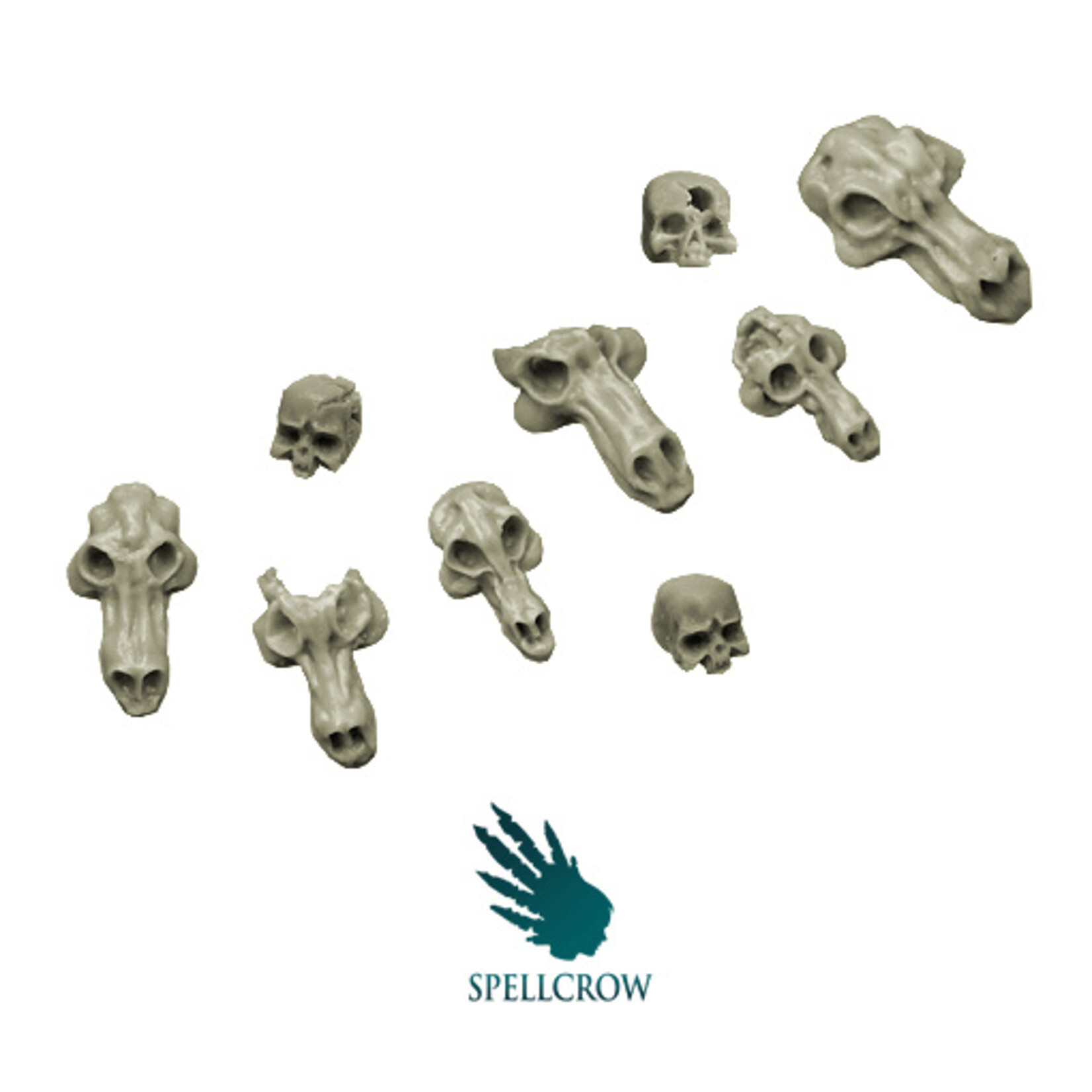 Spellcrow Wolves Skulls
