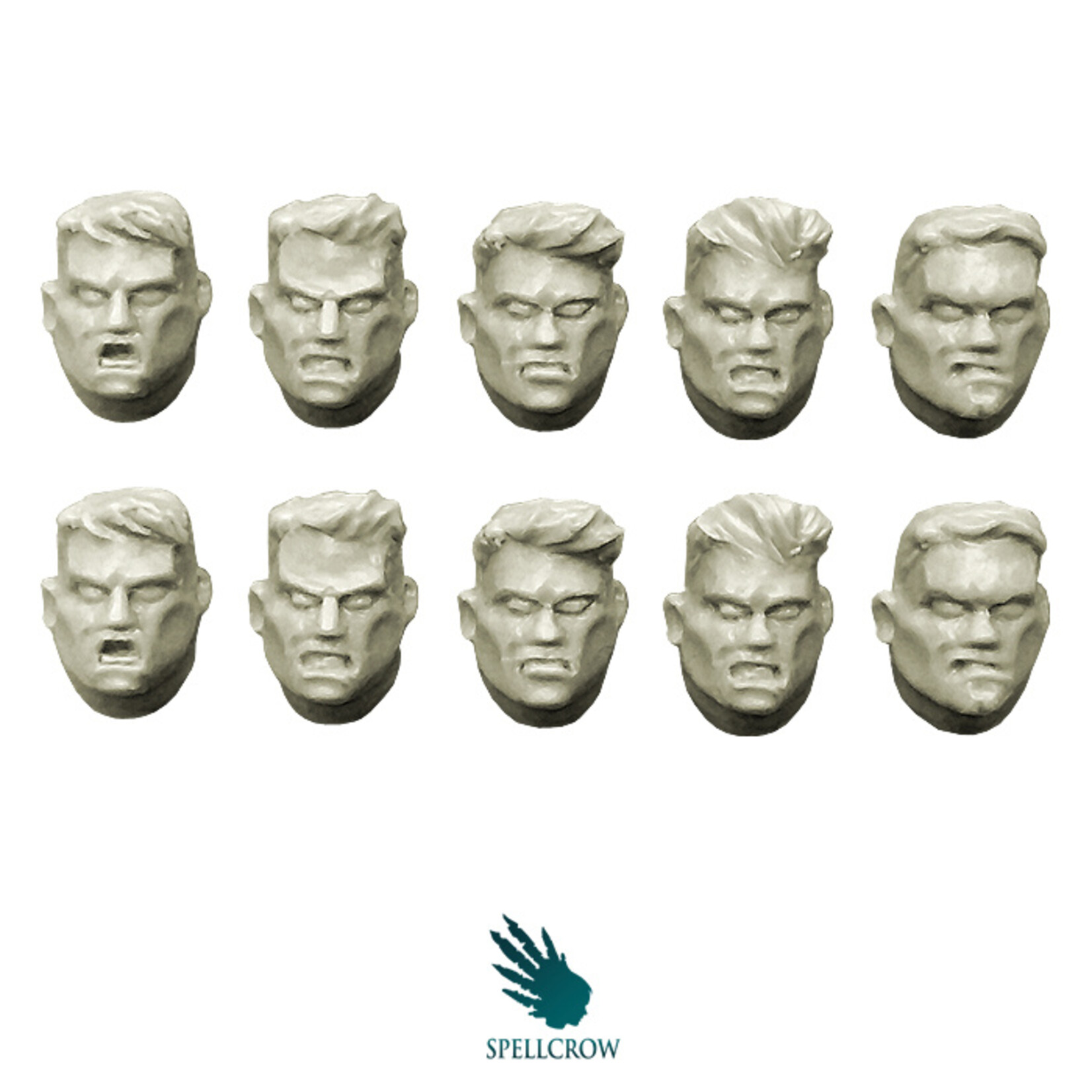 Spellcrow Humans Heads