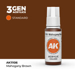 AK Interactive AK 3rd Gen Acrylics: Mahogany Brown (17ml)