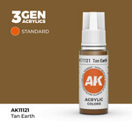 AK Interactive AK 3rd Gen Acrylics: Tan Earth (17ml)