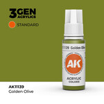 AK Interactive AK 3rd Gen Acrylics: Golden Olive (17ml)