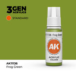 AK Interactive AK 3rd Gen Acrylics: Frog Green (17ml)
