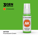 AK Interactive AK 3rd Gen Acrylics: Fluorescent Green (17ml)