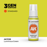 AK Interactive AK 3rd Gen Acrylics: Luminous Green (17ml)