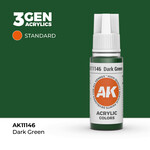 AK Interactive AK 3rd Gen Acrylics: Dark Green (17ml)