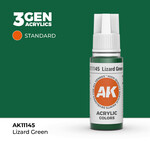 AK Interactive AK 3rd Gen Acrylics: Lizard Green (17ml)