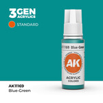 AK Interactive AK 3rd Gen Acrylics: Blue-Green (17ml)