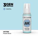 AK Interactive AK 3rd Gen Acrylics: Pastel Blue (17ml)