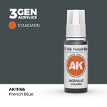 AK Interactive AK 3rd Gen Acrylics: French Blue (17ml)