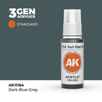 AK Interactive AK 3rd Gen Acrylics: Dark Blue-Grey (17ml)