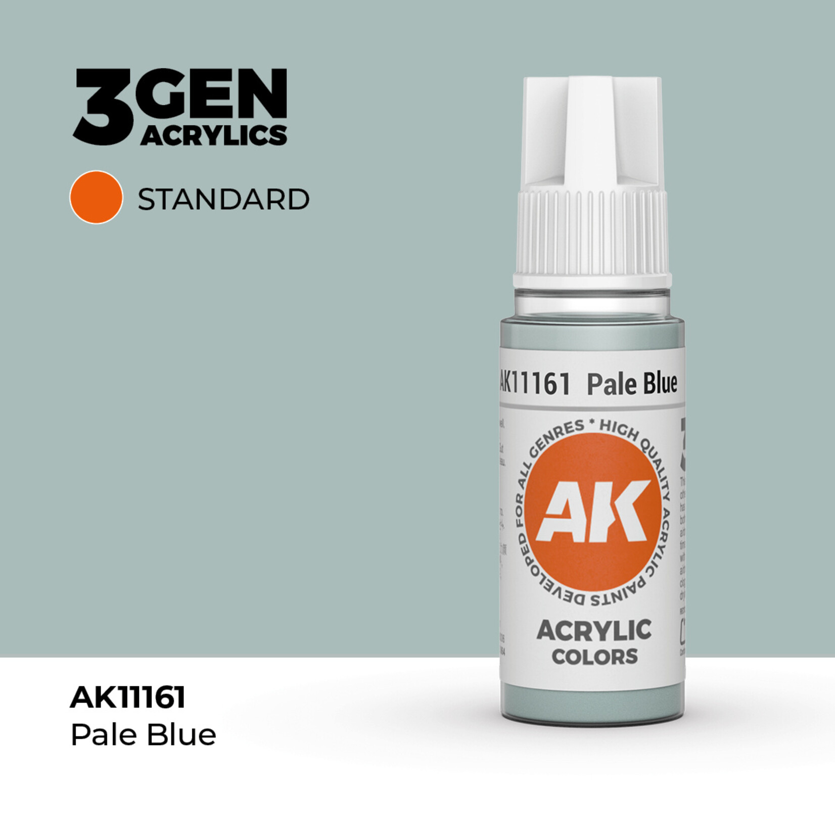 AK Interactive AK 3rd Gen Acrylics: Pale Blue (17ml)