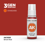 AK Interactive AK 3rd Gen Acrylics: Brick Red (17ml)