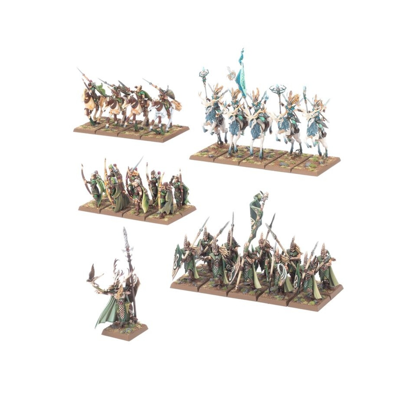 Games Workshop Battle March: Wood Elf Realms Army