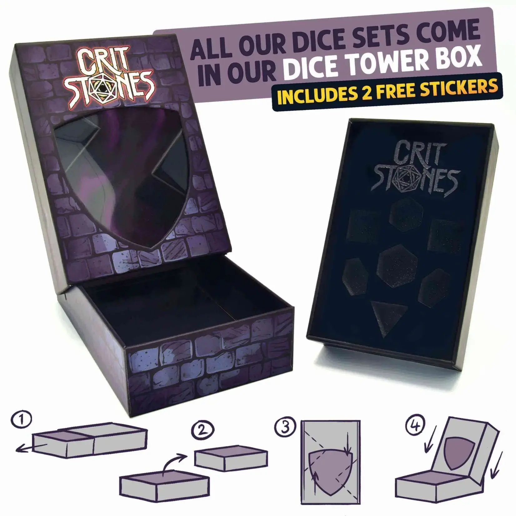 Glass Staff Crit Stones Metal Dice: Blossom Bane