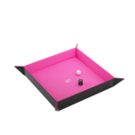 Gamegenic Magnetic Dice Tray Square Black/Pink