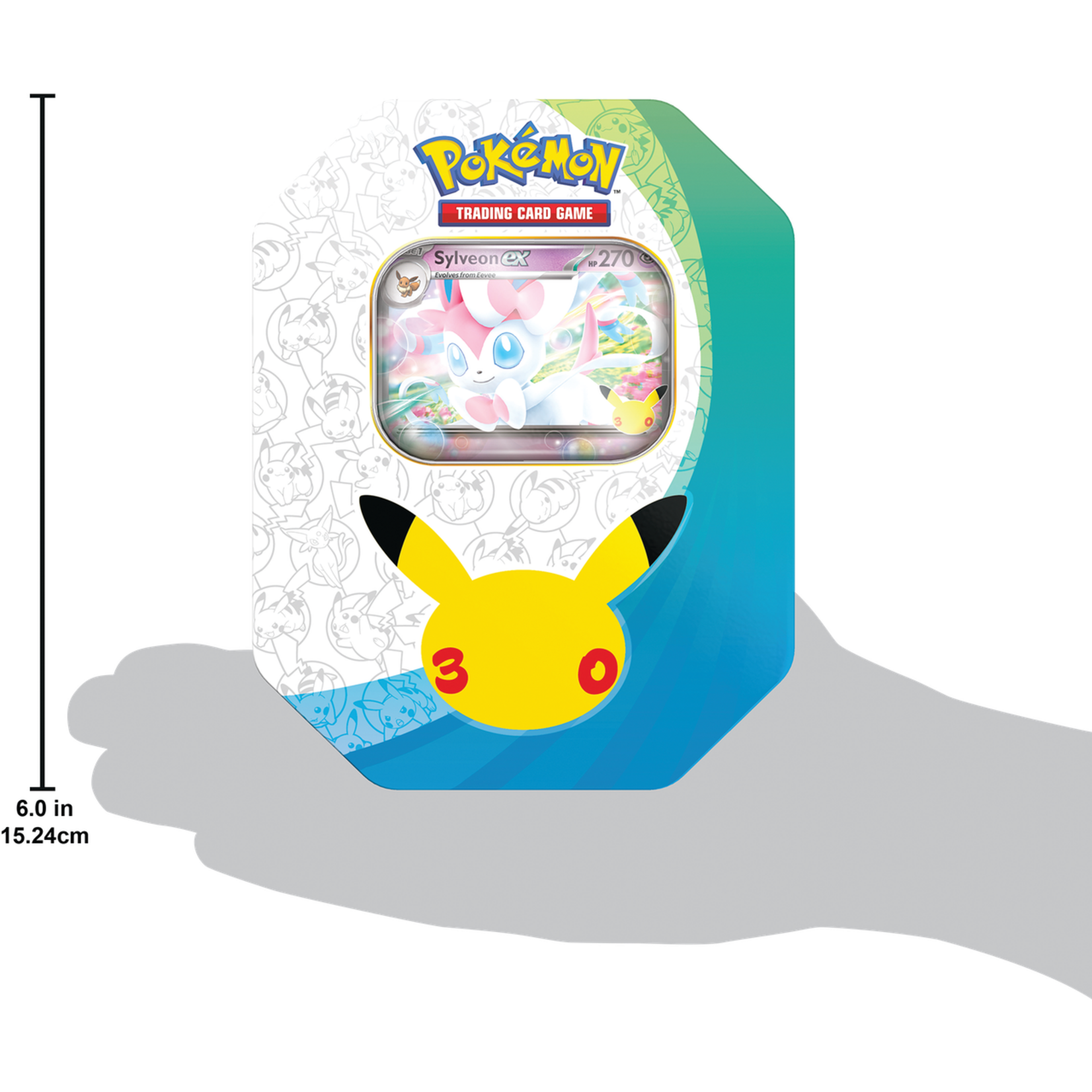 Pokemon USA (Pick-up Only Pre-order) 30th Celebration Sylveon EX Tin