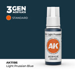 AK Interactive AK 3rd Gen Acrylics: Light Prussian Blue (17ml)