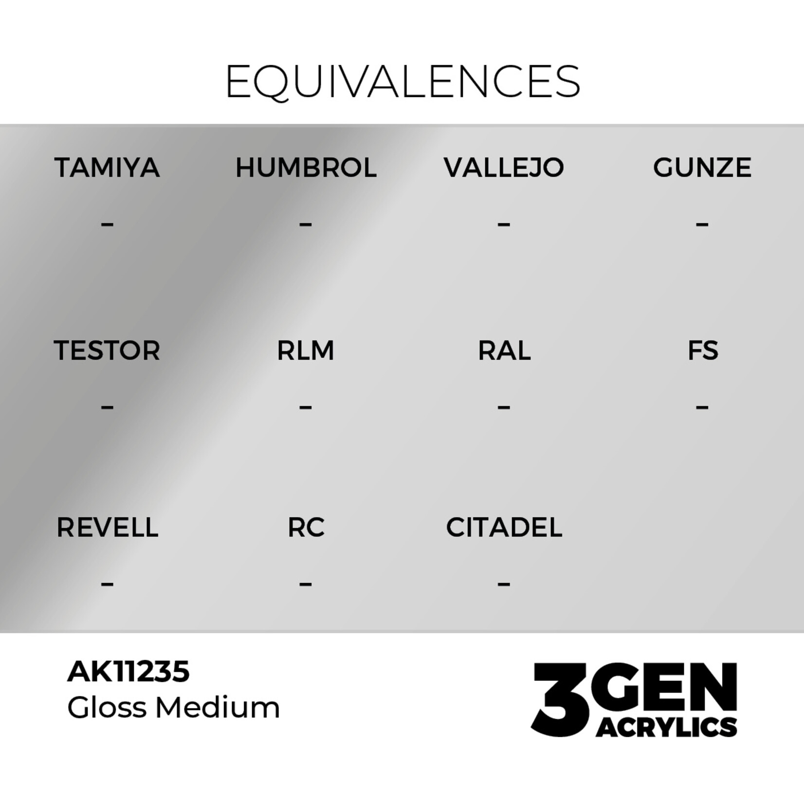 AK Interactive AK 3rd Gen Acrylics: Gloss Medium (17ml)