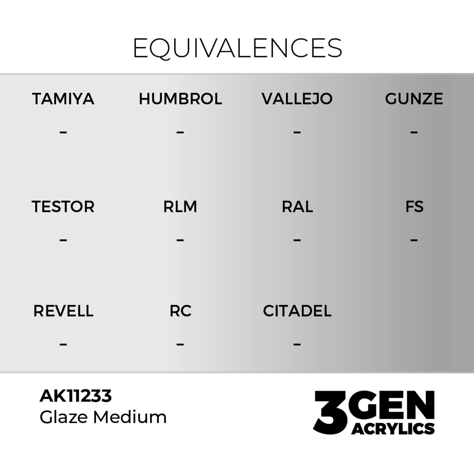 AK Interactive AK 3rd Gen Acrylics: Glaze Medium (17ml)