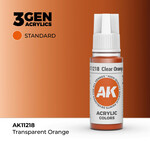 AK Interactive AK 3rd Gen Acrylics: Clear Orange (17ml) **