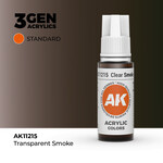 AK Interactive AK 3rd Gen Acrylics: Clear Smoke (17ml) **