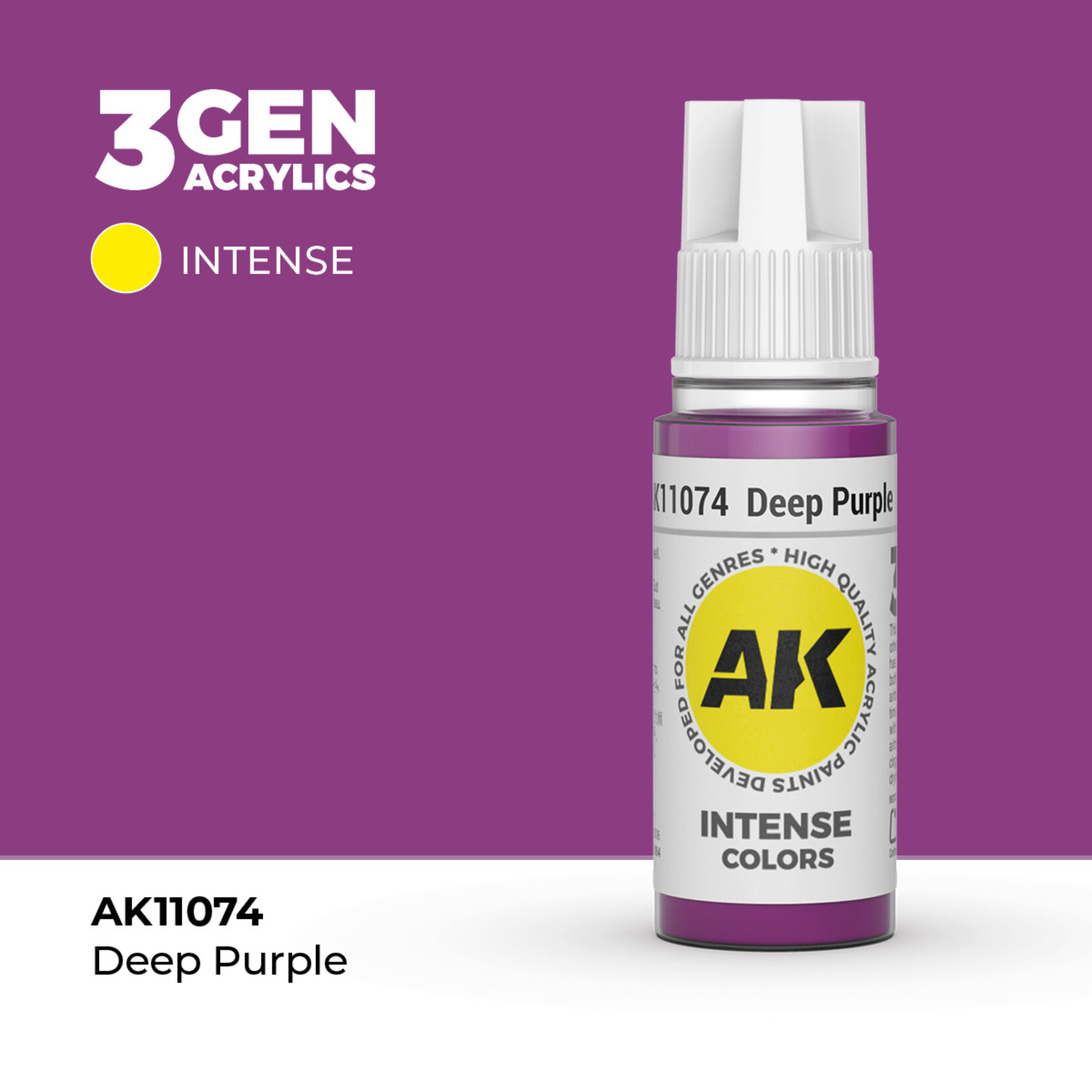 AK Interactive AK 3rd Gen Acrylics: Deep Purple (17ml)