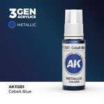 AK Interactive AK 3rd Gen Acrylics: Cobalt Blue (17ml)